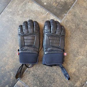 The North Face Futurelight Steep Purist Gloves Black Snowboarding SMALL Leather